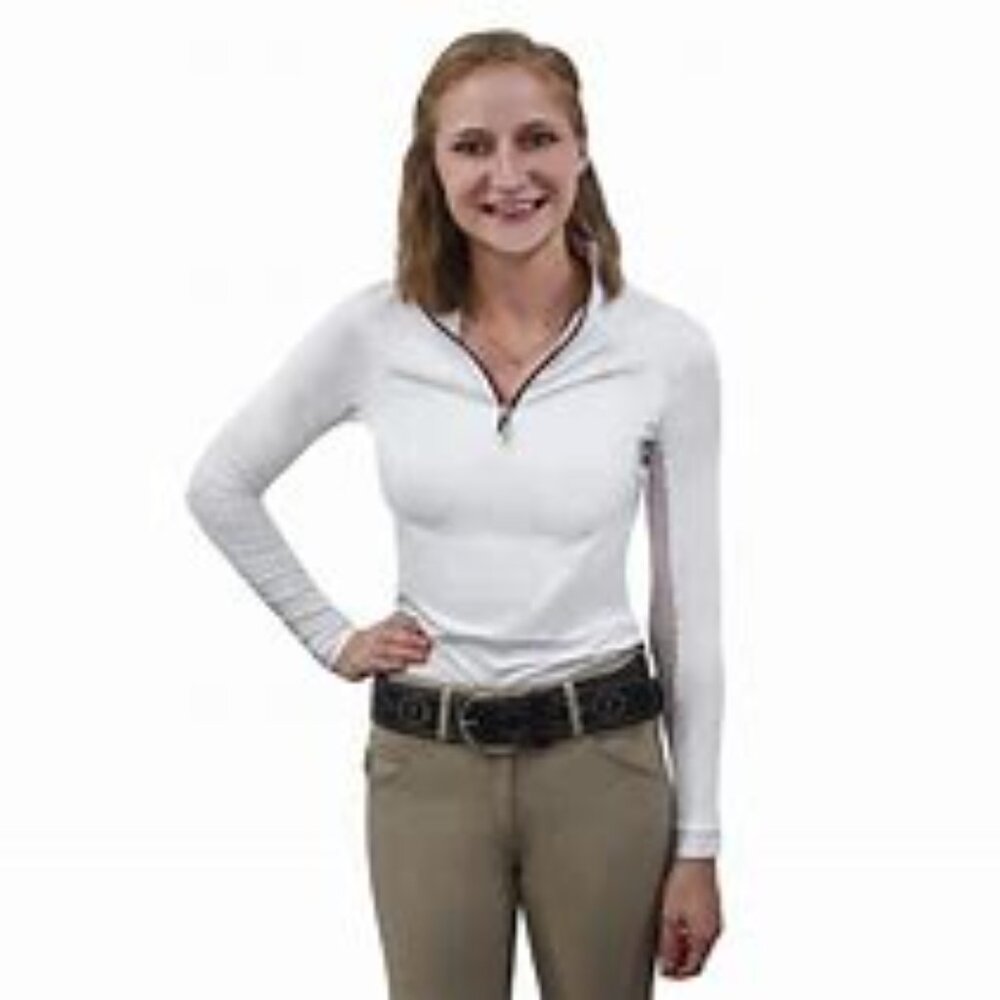 White long sleeved size small Tailored Sportsman™ IceFil®Zip shirt!